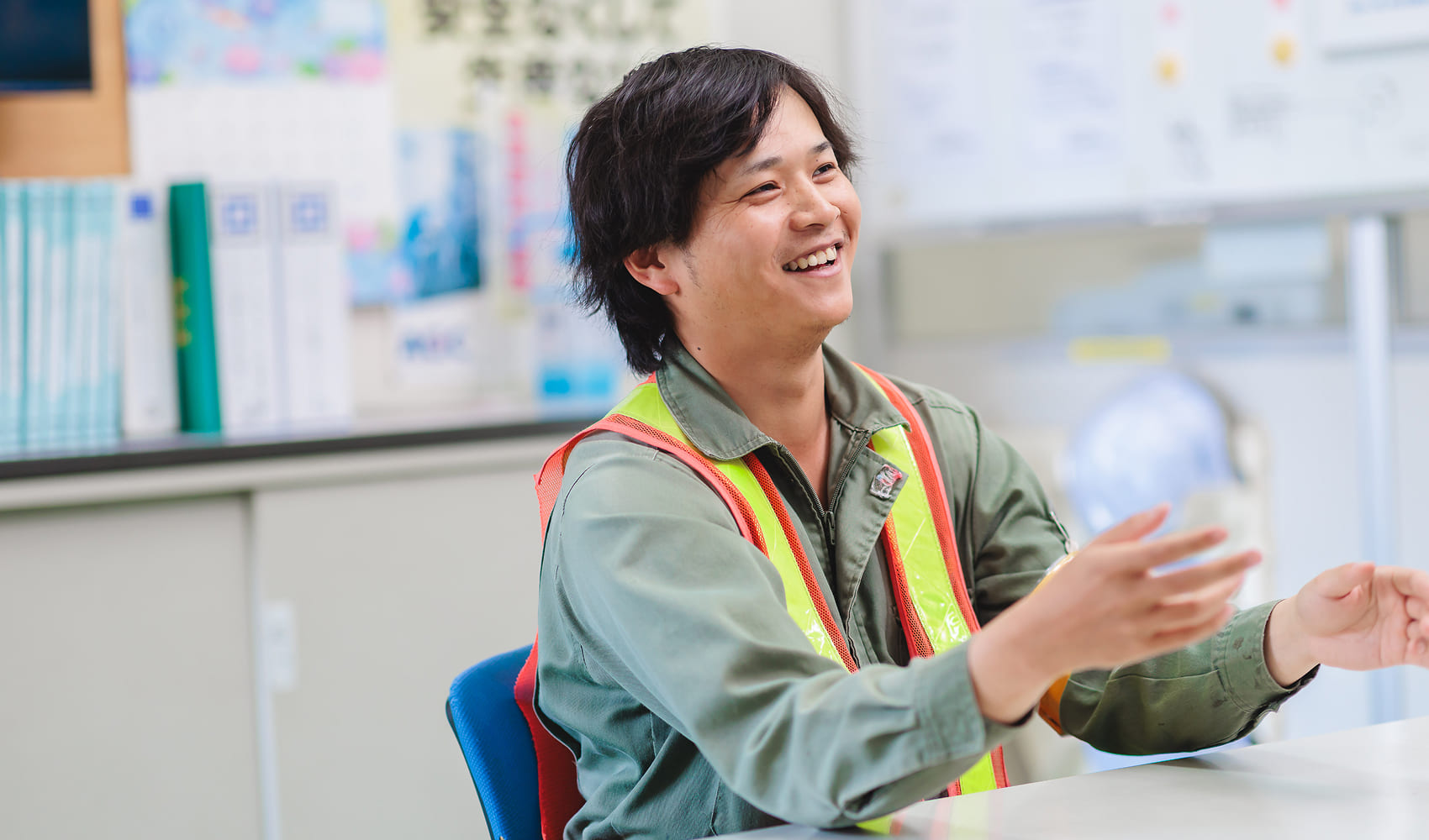 入社前について